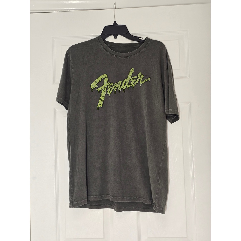 Lucky Brand Fender Graphic T-Shirt Mens Large Grunge Skatecore Streetwear